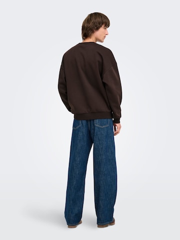 Only & Sons - Sudadera 'ONSCeres' en marrón