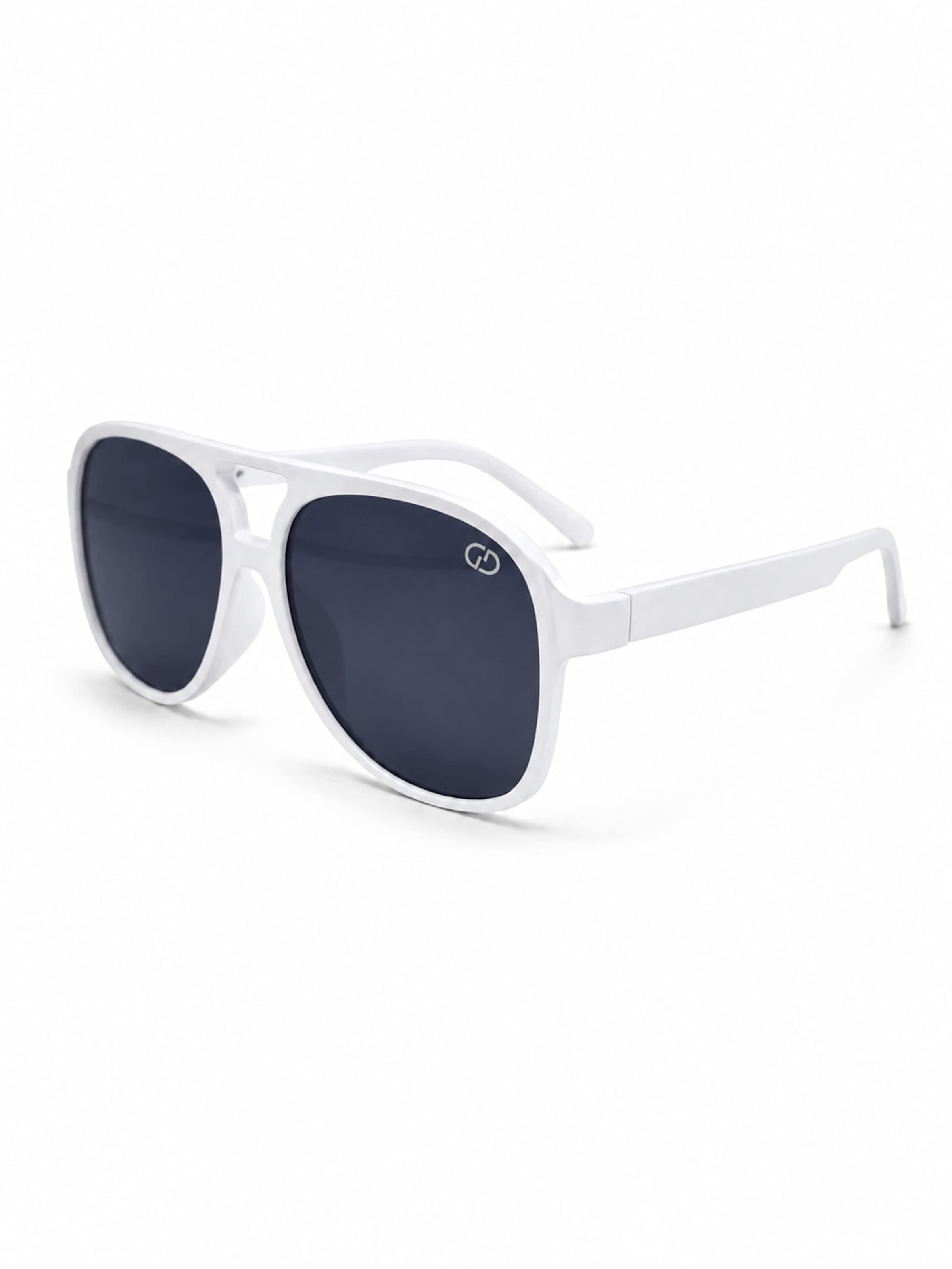 Lunettes de soleil 'Sonus' Gianni Kavanagh en blanc : devant