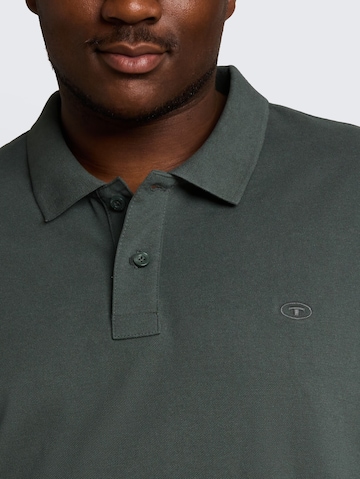 TOM TAILOR Men + Poloshirt in Grün