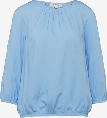 Chemisier s.Oliver en bleu : devant