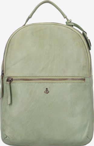 Harbour 2nd Backpack 'Anchor Love Carlotta' in Green: front