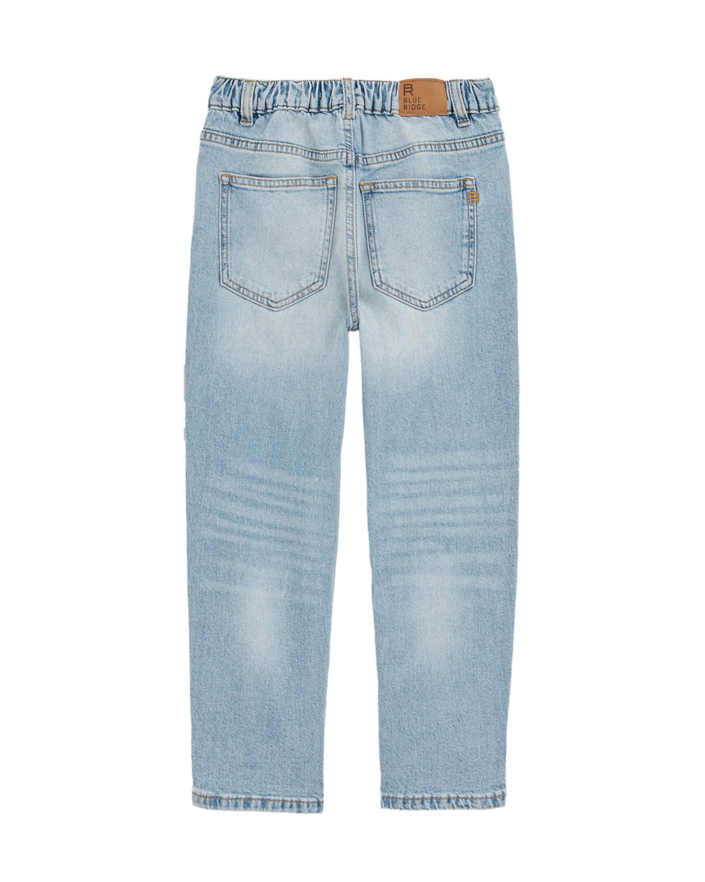 Largi Jeans de la WE Fashion pe albastru