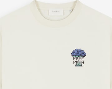 Pure Path Shirt in Beige: Vorderseite