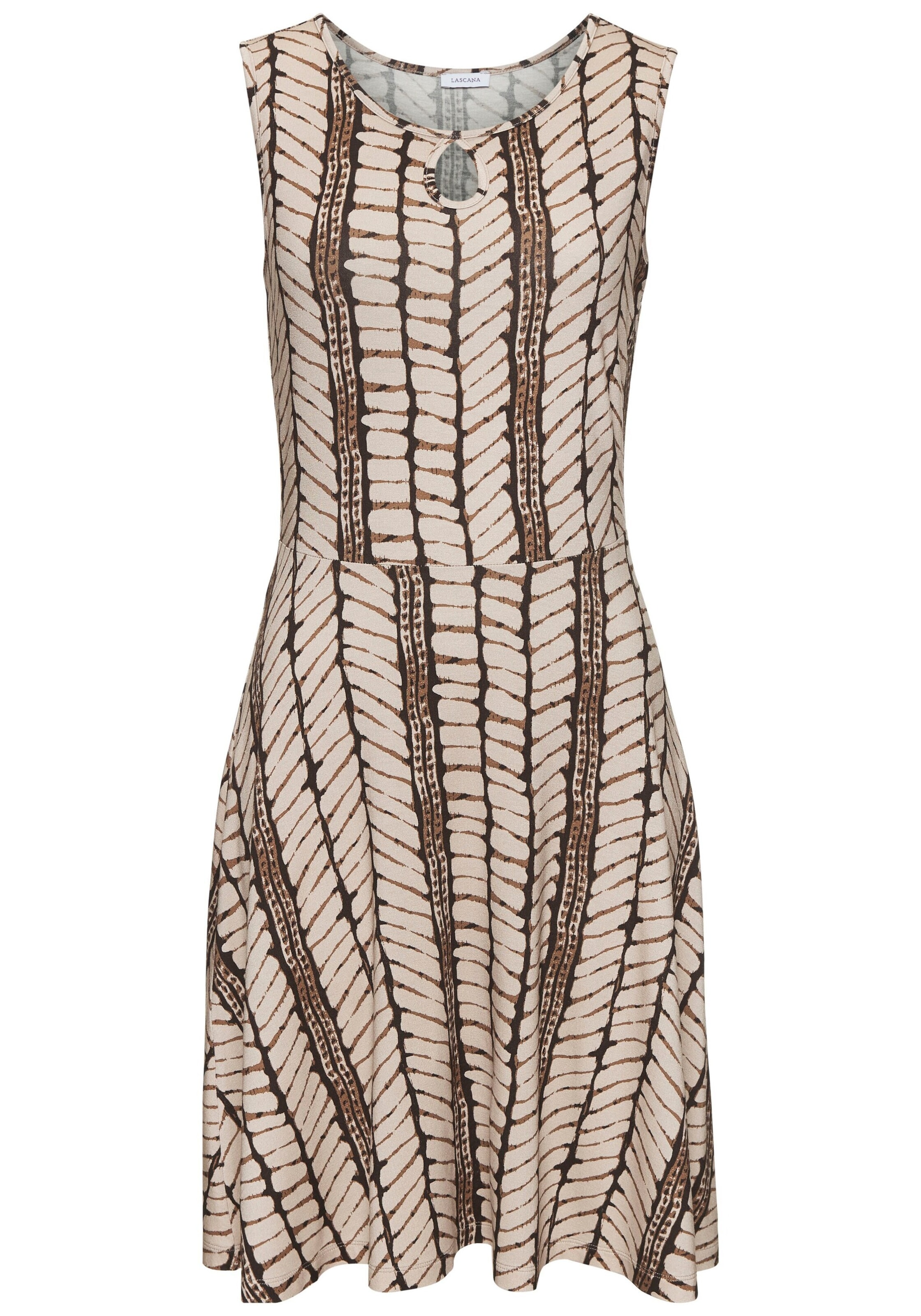 LASCANA Nyári ruhák - bézs: elől