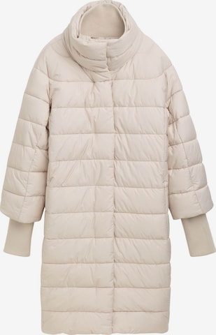 Manteau mi-saison TOM TAILOR en beige : devant