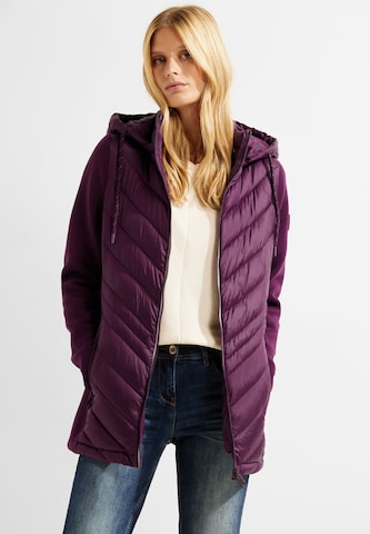 CECIL Between-Season Jacket in Purple: front