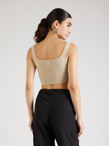 Cotton On - Top de punto en beige