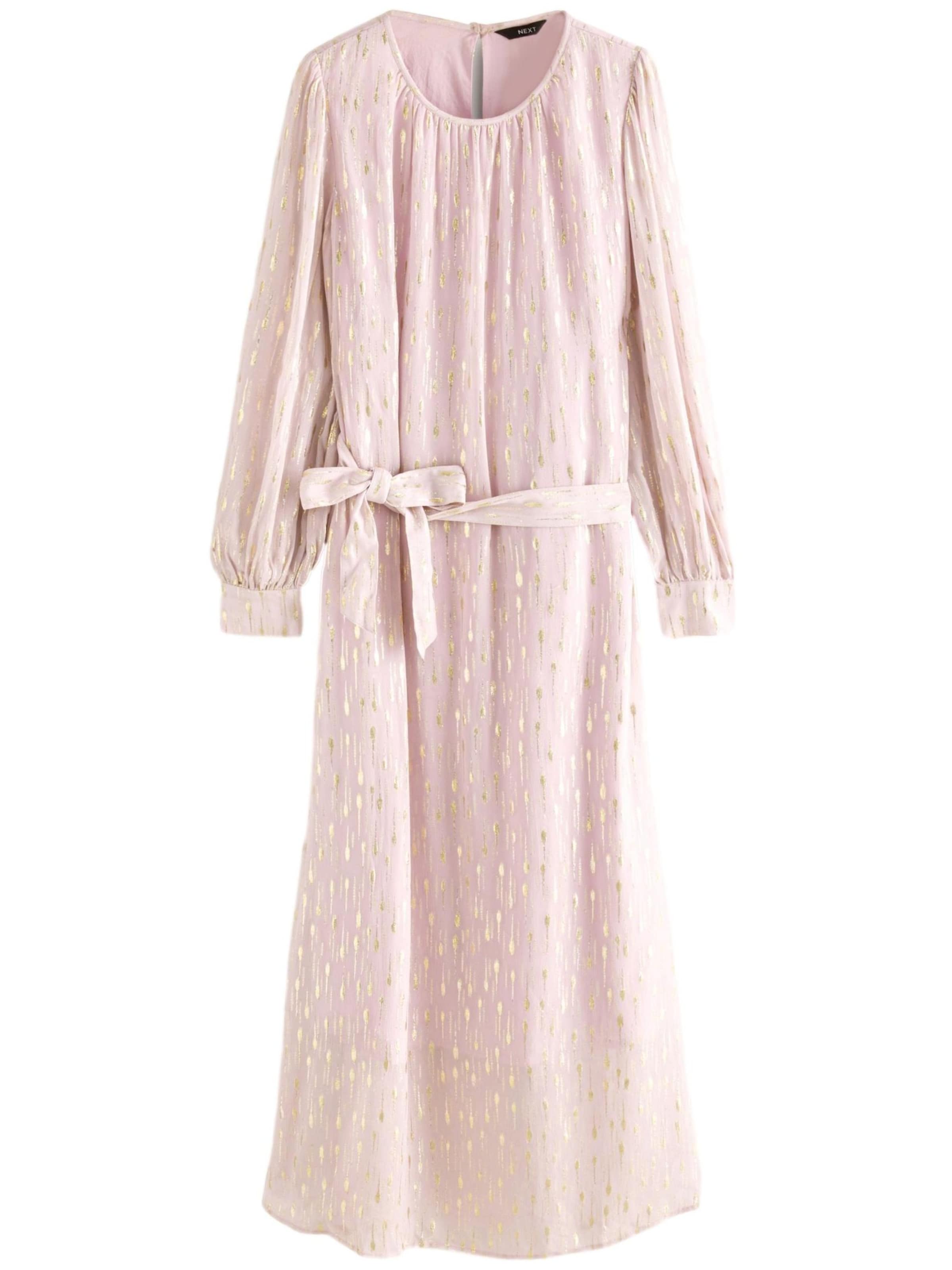 Next Платье в Ярко-розовый: спереди