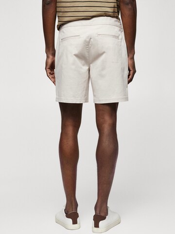 MANGO MAN Regular Shorts in Beige