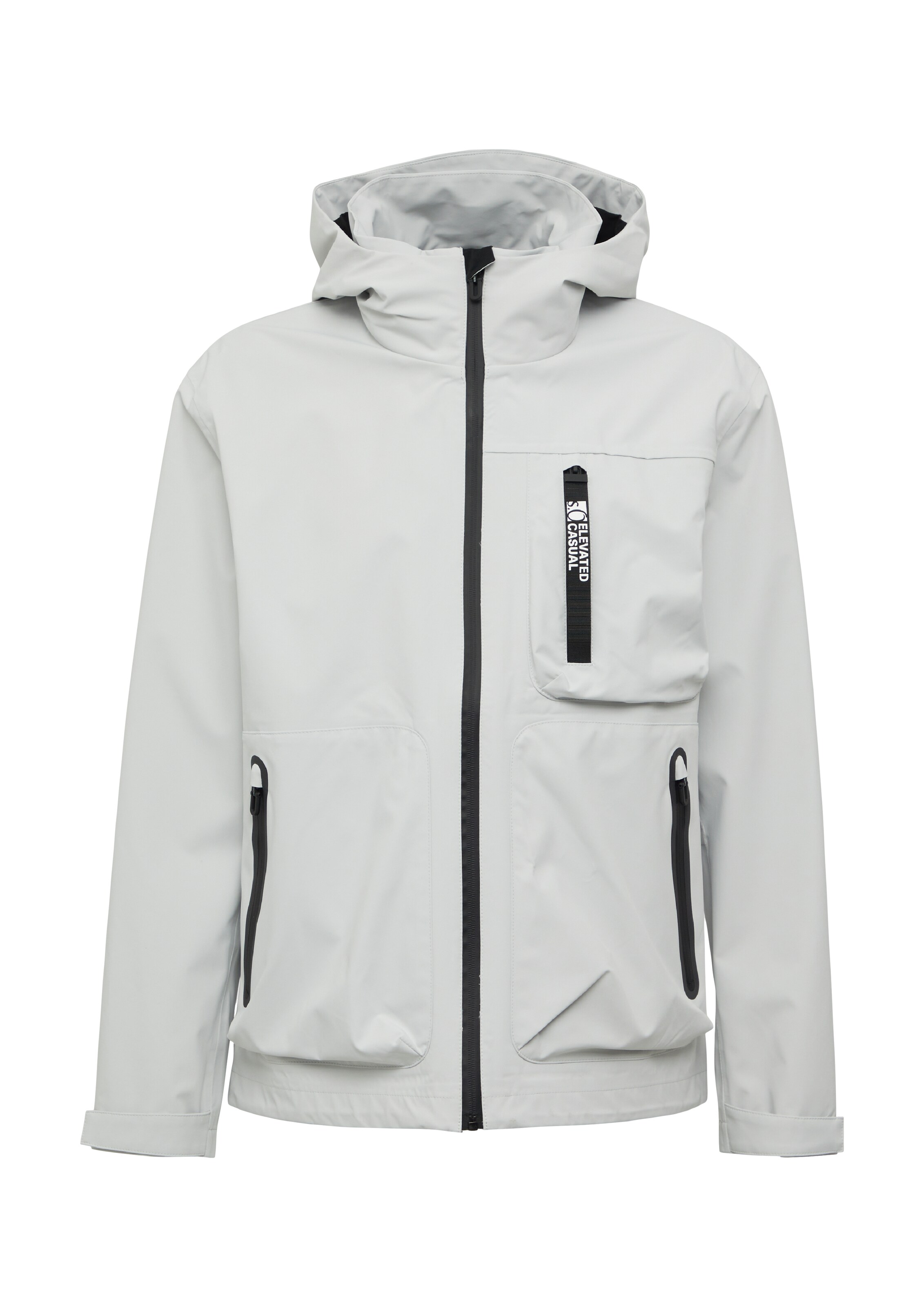 pelēks s.Oliver Starpsezonu jaka: no priekšpuses