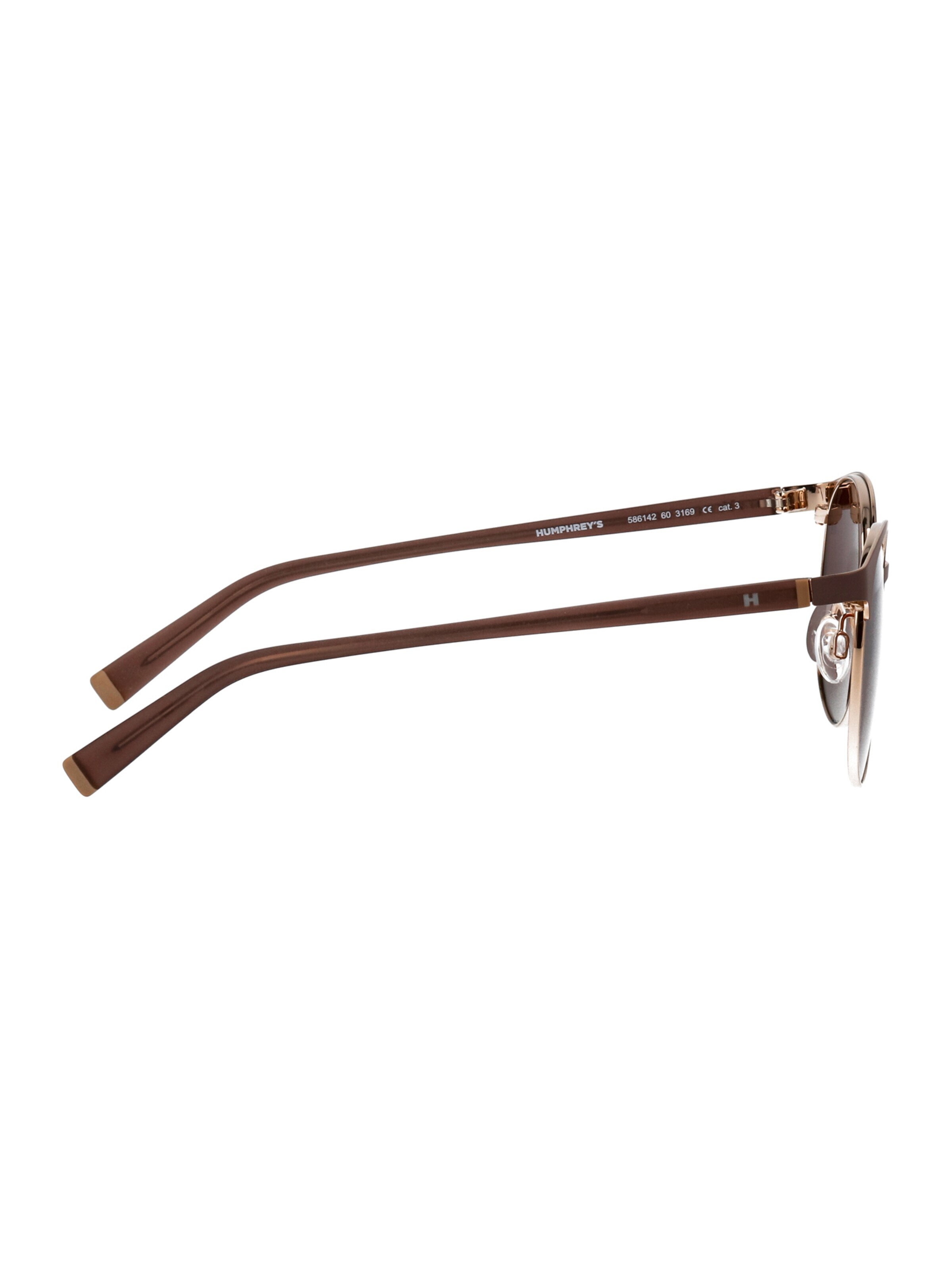 Humphrey's eyewear Sonnenbrille in Braun