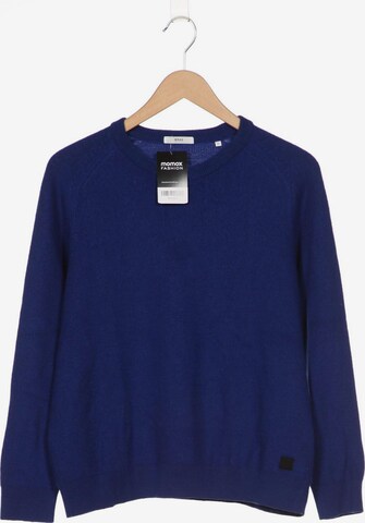 BRAX Sweater & Cardigan in L-XL in Blue: front