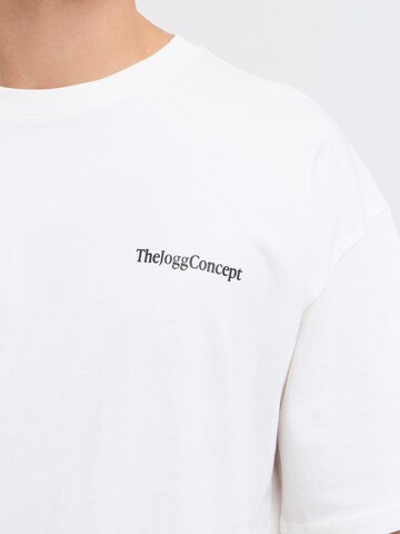 The Jogg Concept - Camiseta ' JCMMPETRI TSHIRT ' en blanco