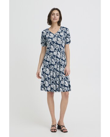 Fransa Dress in Blue