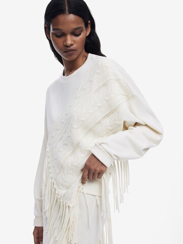 Desigual - Sweatshirt em branco