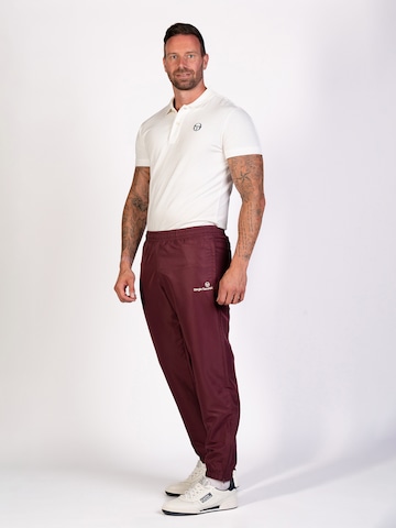 Sergio Tacchini Tapered Workout Pants 'Carson 021' in Purple