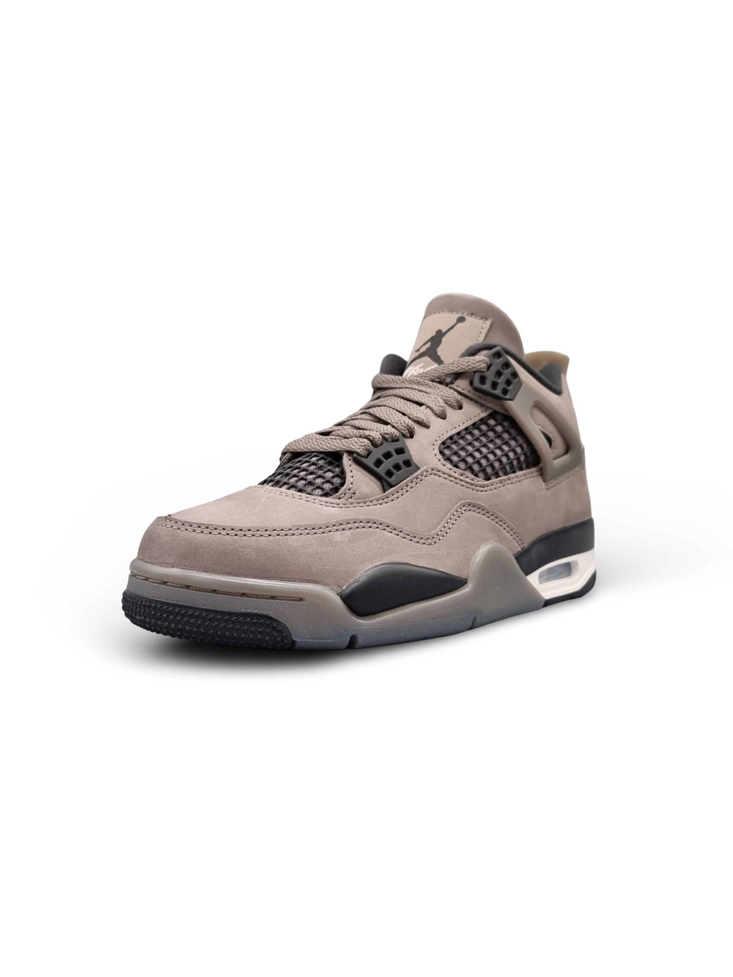 NIKE Sneakers 'Nike Jordan 4 Retro Cave Stone' in Brown: front