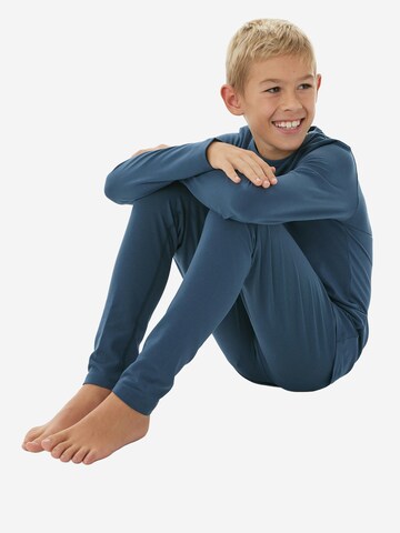 Sous-vêtements ' Thermo ' SCHIESSER en bleu : devant