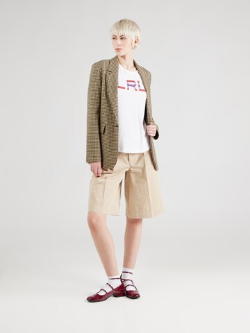 Maglietta 'HAILLY' di Lauren Ralph Lauren in bianco