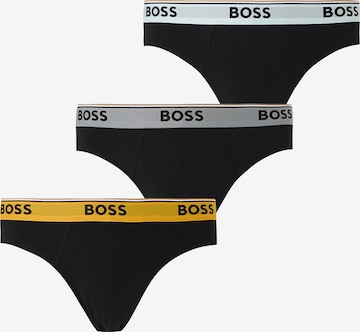 BOSS Слип в черно: отпред