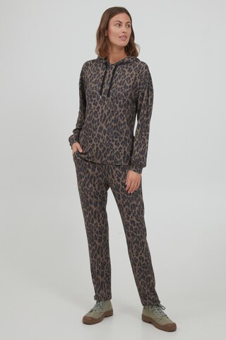 Fransa Regular Broek 'FRDEFAUNA 5' in Bruin