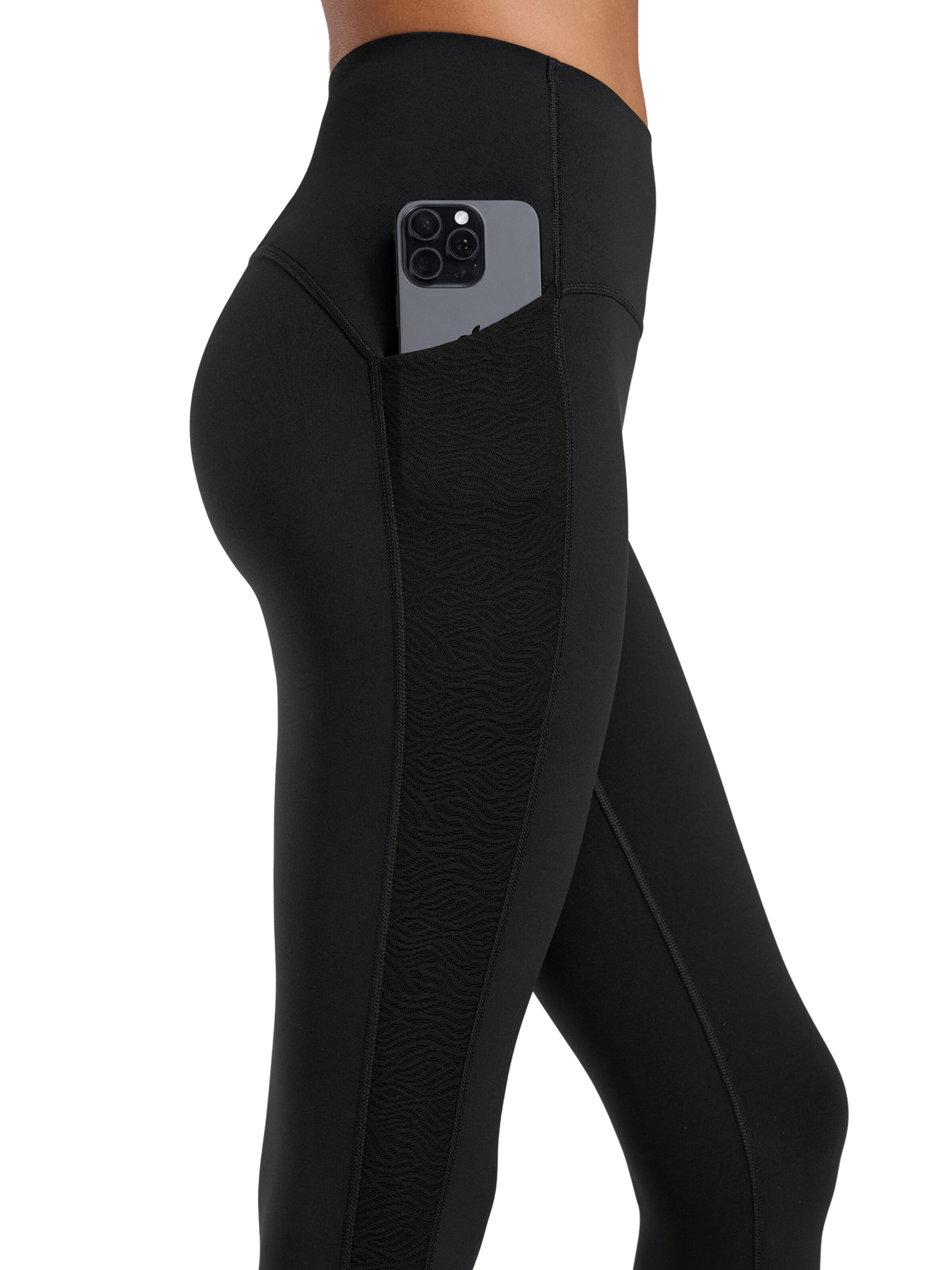 Yvette Regular Leggings in Black