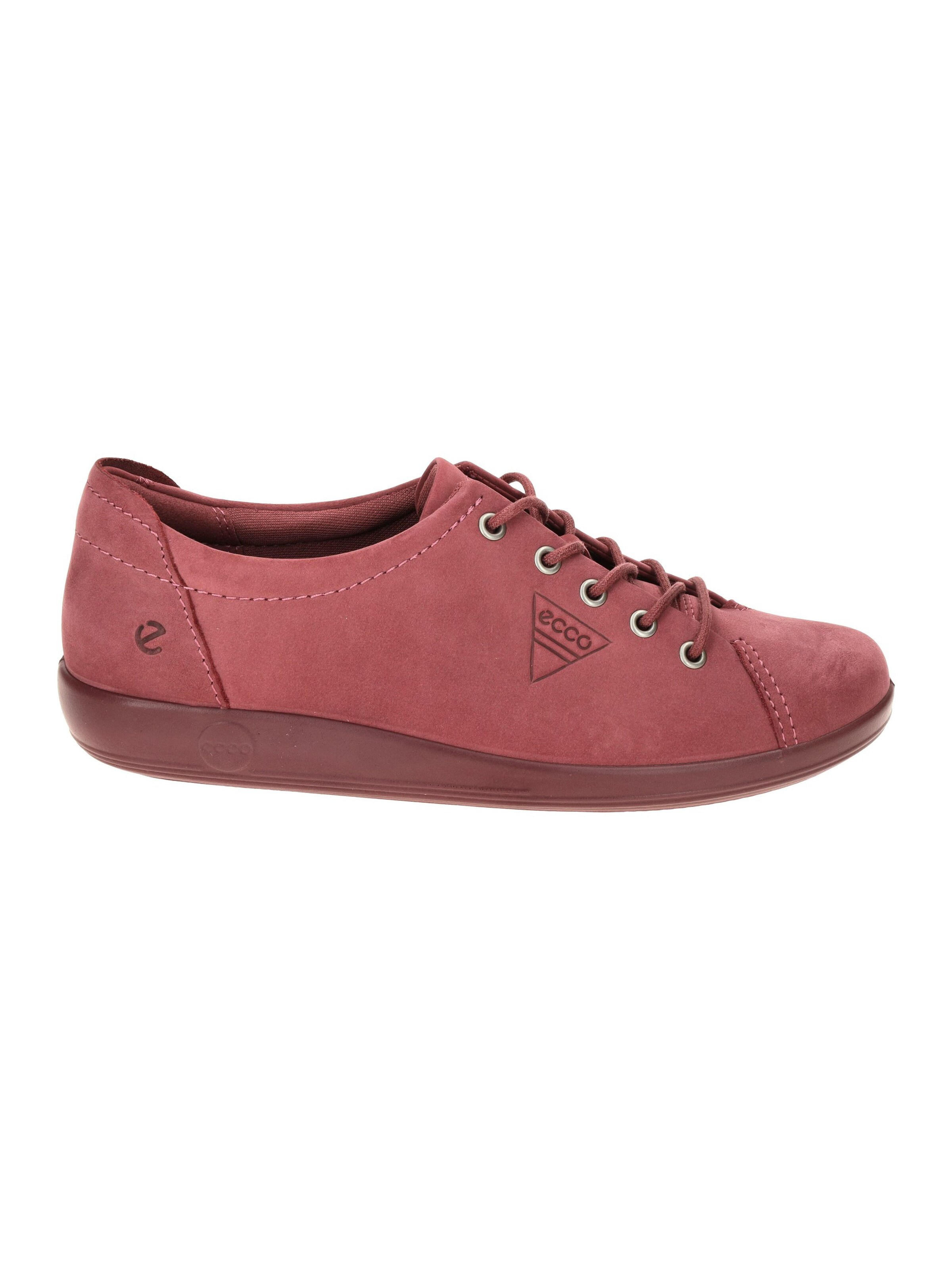 ECCO Lace-Up Shoes in Red