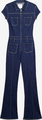 Tuta jumpsuit di Bershka in blu: frontale