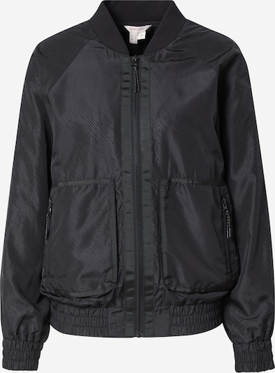 ESPRIT SPORT Sportska jakna u crna / bijela, Pregled proizvoda