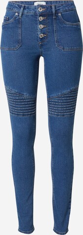 Skinny Jean 'HUSH' ONLY en bleu : devant