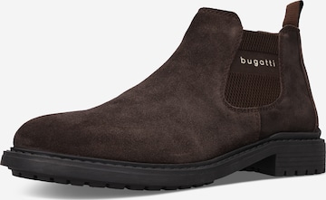 bugatti Botki Chelsea w kolorze brązowy: przód