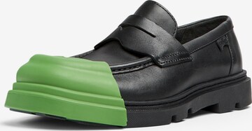 CAMPER Classic Flats ' Junction ' in Black: front