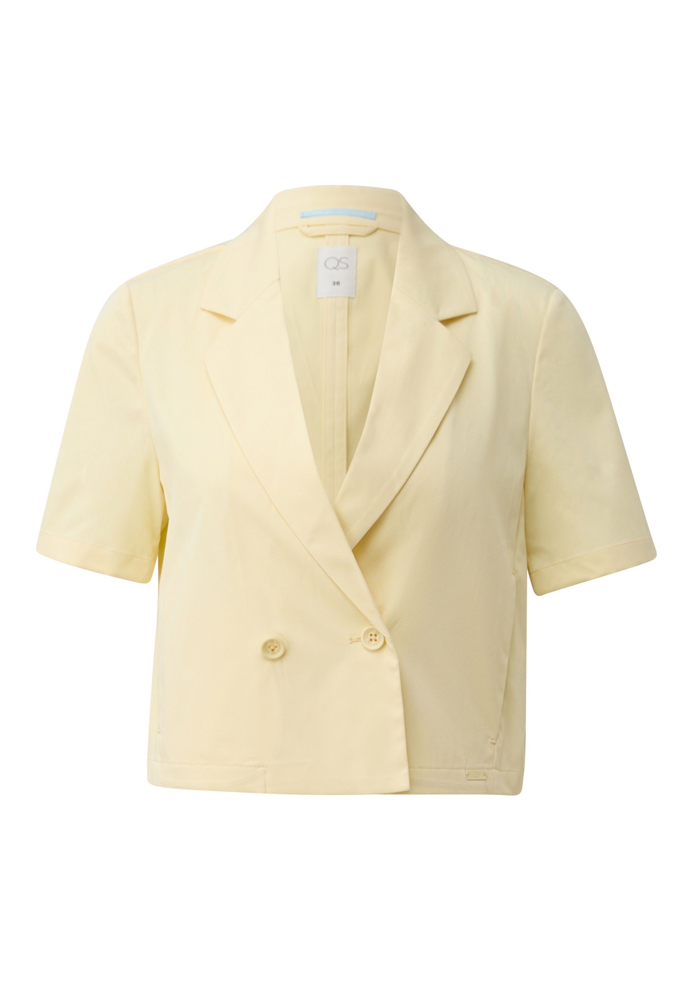 QS Blazers in Geel: voorkant