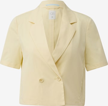 Blazer QS en jaune : devant