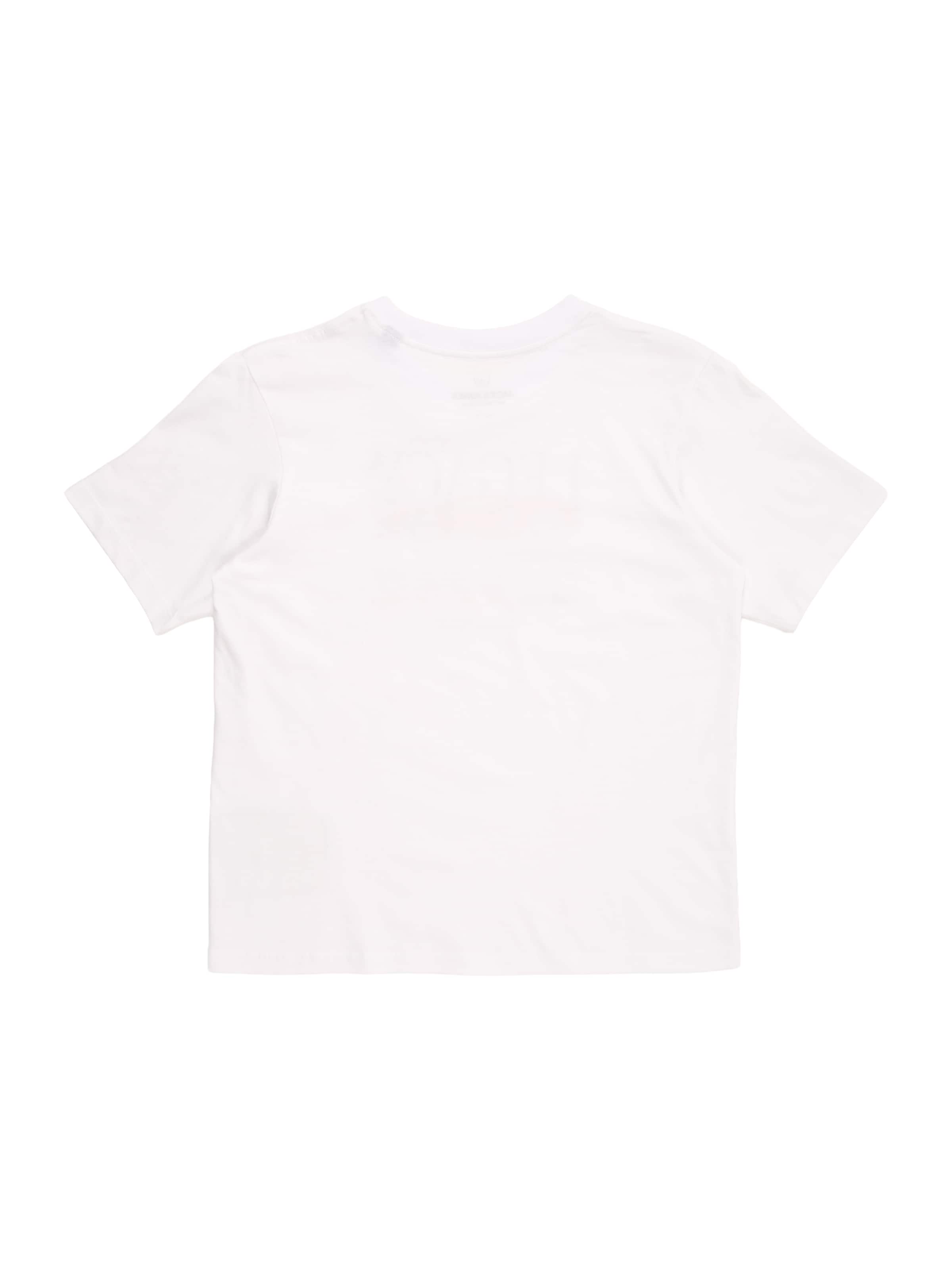 Jack & Jones Junior Tričko 'JORPHOTO' – bílá