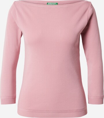 UNITED COLORS OF BENETTON - Pullover em rosa: frente