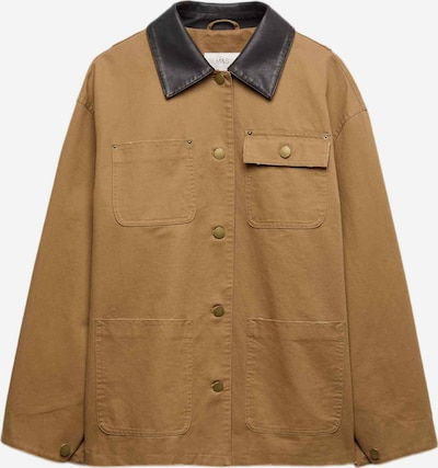 Marks & Spencer Between-Season Jacket in XS in Caramel / Dark brown, Item view