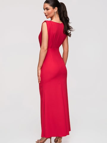 Ombre Avondjurk in Rood