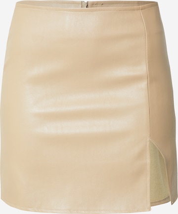 Motel Rok 'WREN' in Beige: voorkant