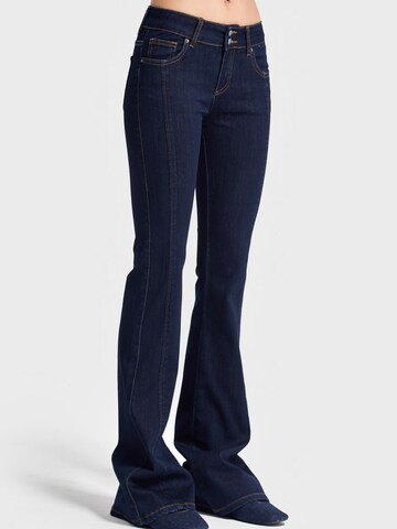 IT'S BASIC Flared Jeans 'Flare Mid Rise Jeans' in Blue