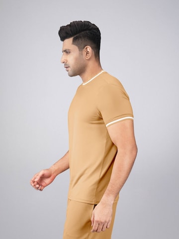 T-Shirt fonctionnel 'Pantoneclo Men's Gym Short Sleeve T-Shirt' PANTONECLO en jaune
