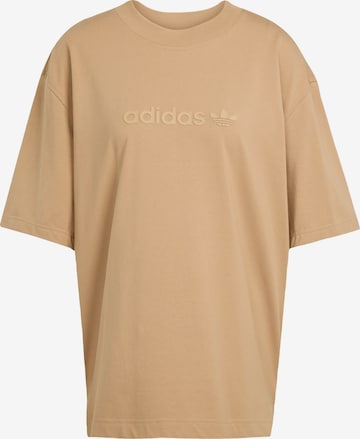 ADIDAS ORIGINALS T-Shirt 'Essential' in Braun: Vorderseite