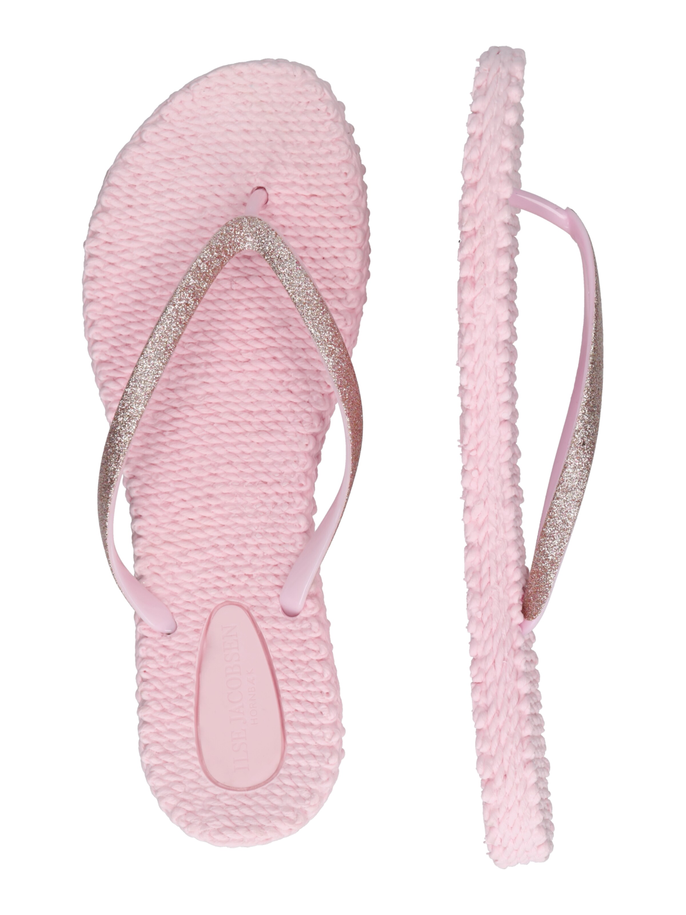 ILSE JACOBSEN T-bar sandals in Pink