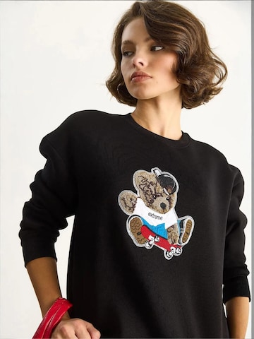 Bianco Lucci - Sweatshirt em preto