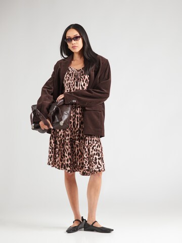 VILA Summer Dress 'VIMesa' in Brown