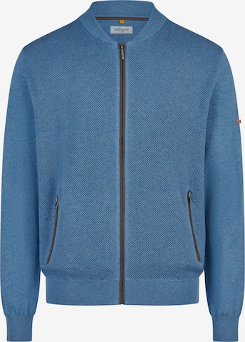 redmond Knit Cardigan 'Basic' in Blue: front