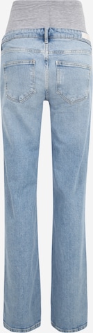 Only Maternity Wide Leg Jeans 'Juicy' in Blau