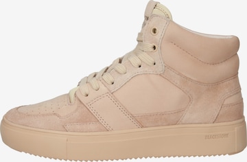 Baskets hautes 'KEYLA' BLACKSTONE en beige : devant