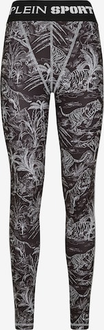 Skinny Leggings di Plein Sport in nero: frontale