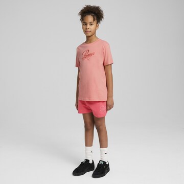 PUMA Regular Broek 'Essentials' in Rood